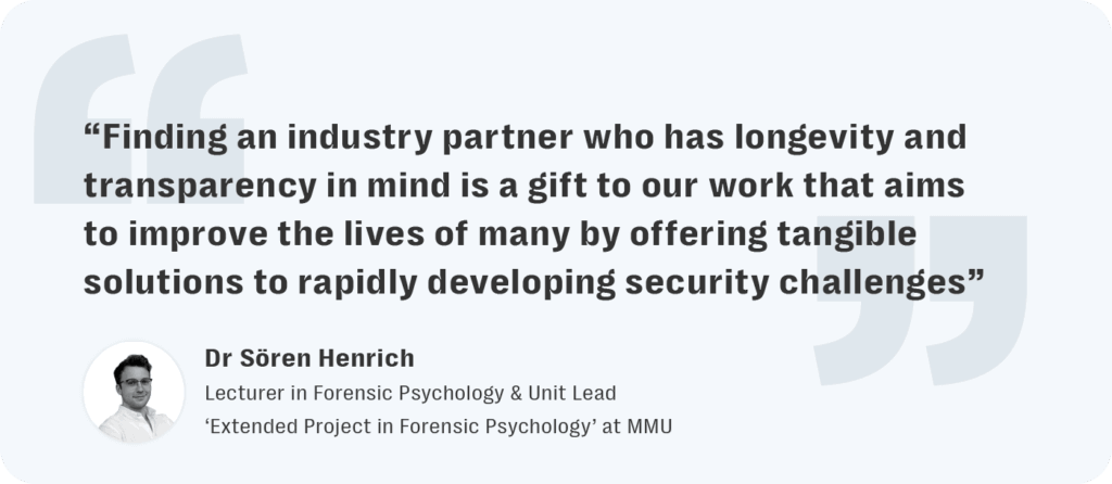 Resolver partners with dr sören henrich and dr rachel worthington at manchester metropolitan university (mmu) to enhance online trust and safety best practices 4 Advancing trust and safety through academic partnerships with forensic experts.