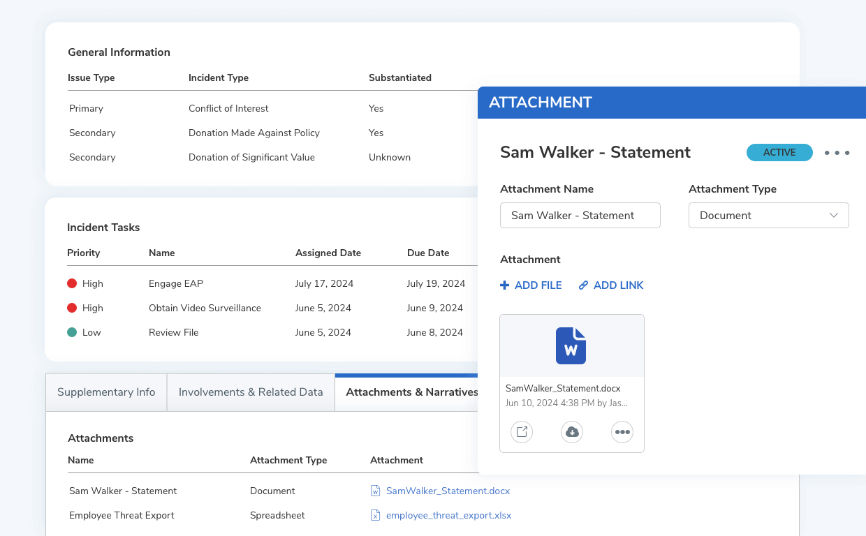 Streamline whistleblowing investigations