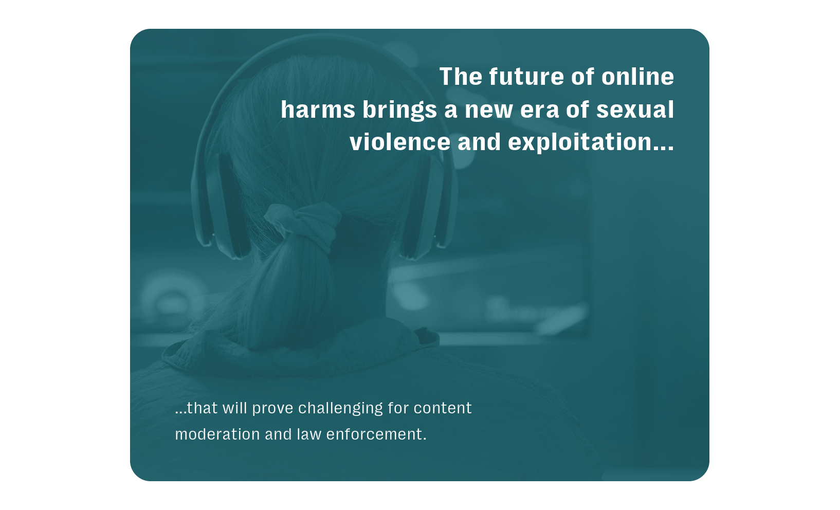 Online gaming, misogyny, suicide and self harm