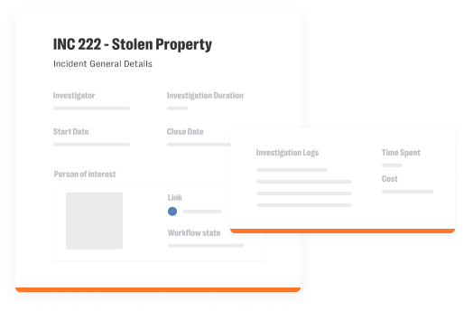 Chain of Custody screenshot from Resolver's Security Risk Management software